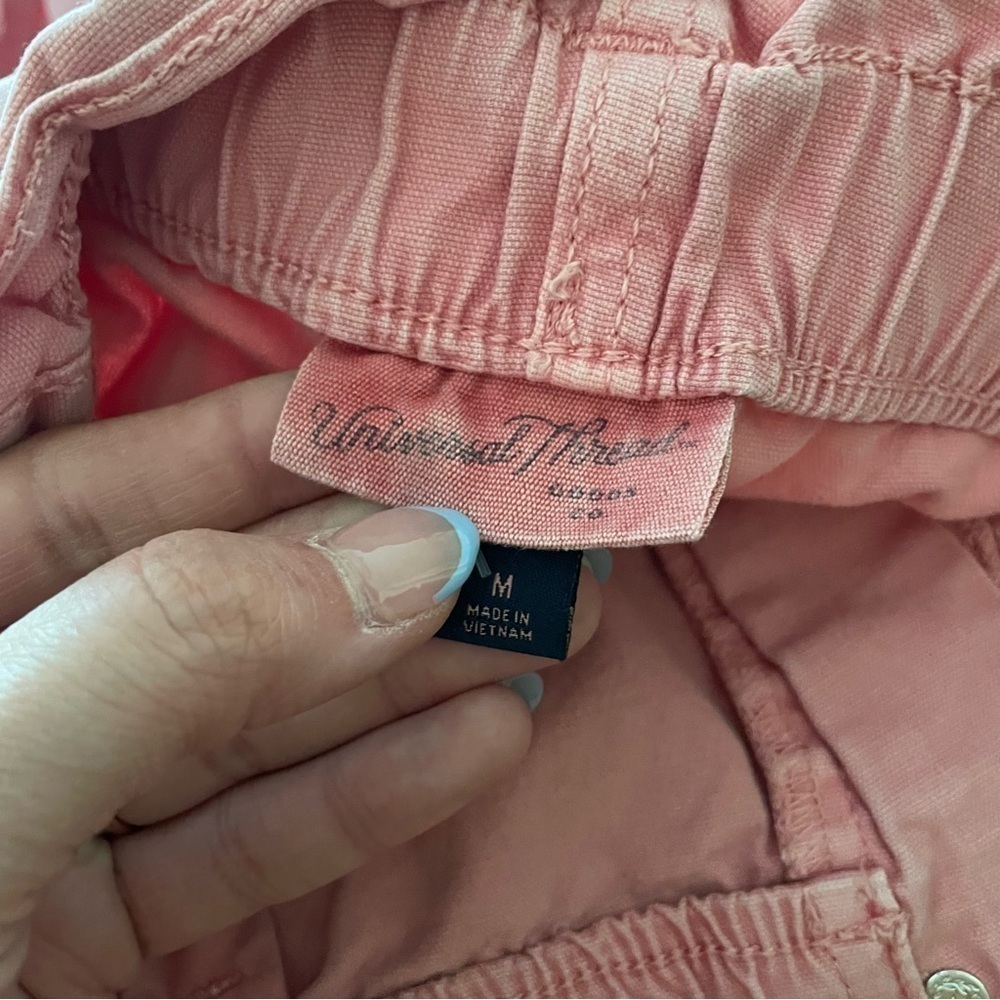 Universal Thread Pink High Waisted Ruffle Shorts - Picture 7 of 10